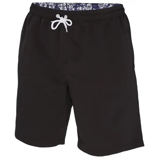 Black swim shorts