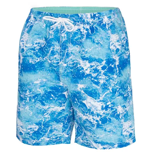 Seawater Print swim shorts